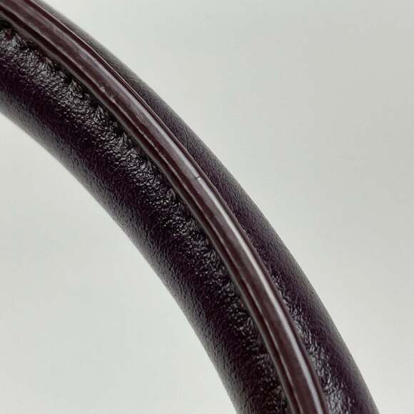 Prada Logo Handbag Tote Bag Nylon Bordeaux BN1841 Women's - Picture 5 of 8